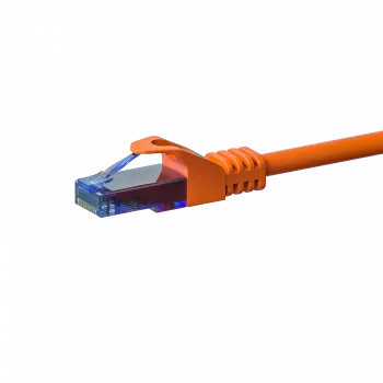 DSIT CAT6a U/UTP 15 m tīkla vads, 100% varš, oranžs