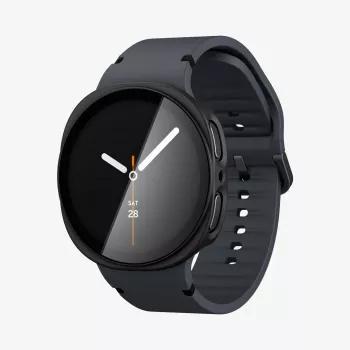 Spigen Thin Fit 360 aizsargmaciņš Samsung Galaxy Watch 8 / 9 (44mm) - Melns