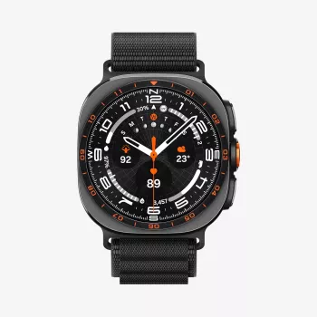 Spigen WBF1 siksna Samsung Galaxy Watch Ultra 1/2 2024-2026 (47 mm) melna