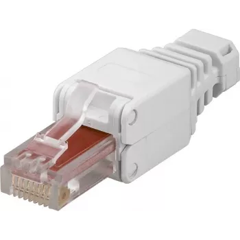 DSIT DANICOM UTP CAT6a Toolless RJ45 tīkla savienotājs elastīgiem un cietiem UTP kabeļiem (DC-RJ45-UTP6A-TL)