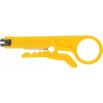 DSIT DC-PINCHER-CUT Automātiskā stiepļu noņēmēja ar iebūvētu kabeļu griezēju, 0.2-6.0 mm² / 24-10 AWG, pašregulējoša, melna/sarkana