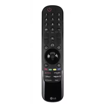 LG Magic Remote ar ciparu tastatūru - Melns
