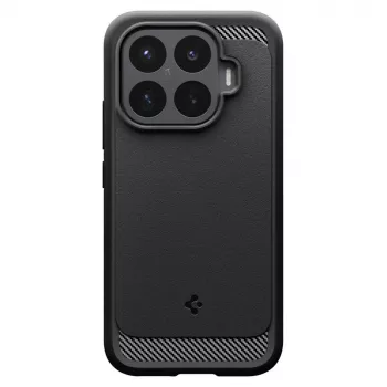 SPIGEN Rugged Armor Case for Xiaomi 17T Pro, matēti melns, ACS11869