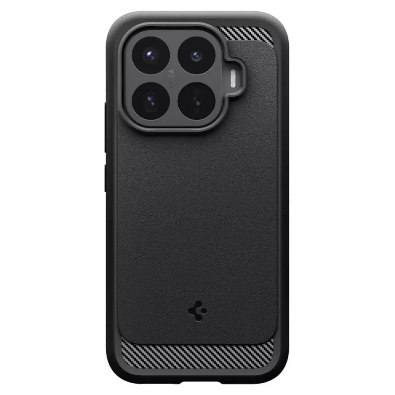 SPIGEN Rugged Armor Case for Xiaomi 17T Pro, matēti melns, ACS11869