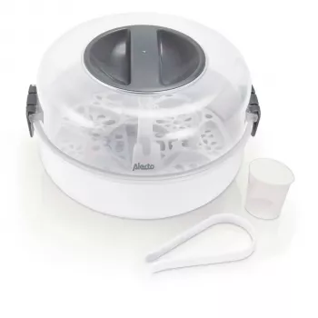 Alecto BW-04 Mikroviļņu pudelīšu sterilizators balts