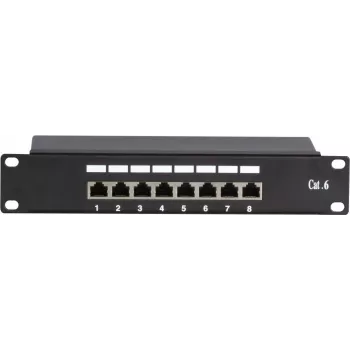 DSIT DS-10Patch6-8FTP 10 collu 8 portu FTP CAT6 sadales panelis