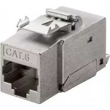 DS-IT CAT6 STP Keystone Jack bezinstrumentu RJ45 modulis