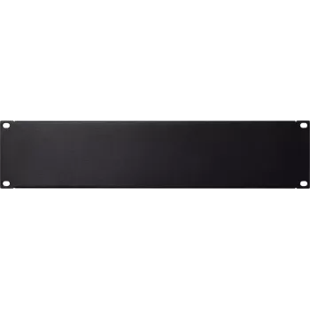 DS-IT 19 inch Rack aizpildījuma panelis 2U melns tērauds (DS-Blind2)