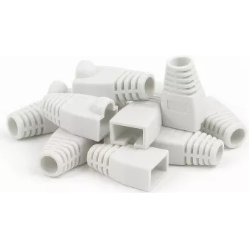DSIT DANICOM RJ45 Boot balts - 10 gab. (DC-RJ45-BOOT-WHITE-10PCE)