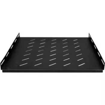 DSIT DS-FH120 fiksētais plaukts 1200mm dziļiem serveru skapjiem, 30kg slodze, 1U, melns