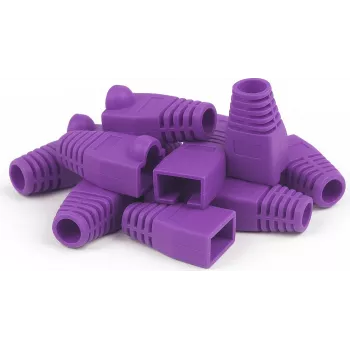 DSIT DANICOM RJ45 stresa mazināšanas uzgalis, purpura, 10 gab. iepakojums
