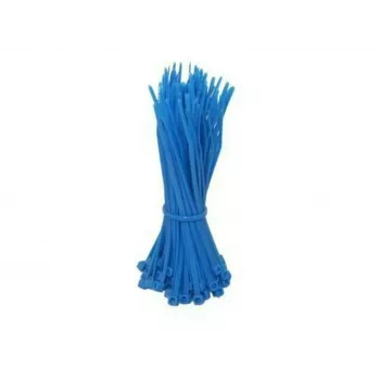 DSIT kabeļu saites 140mm zilā krāsā, 100 gab. iepakojums (kb_140mm_blauw)