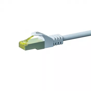 DSIT Cat.7 S/FTP PiMF RJ45 tīkla vads, 0,50 m, balts