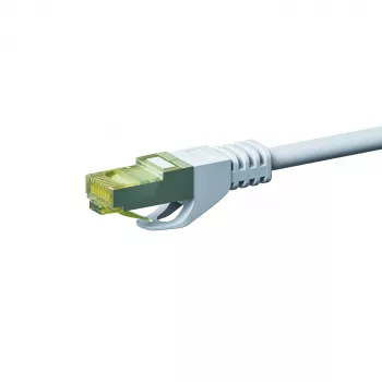 DSIT Cat.7 S/FTP PiMF RJ45 tīkla vads, 0,50 m, balts
