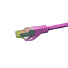 DSIT Cat.7 S/FTP PiMF RJ45 tīkla vads, rozā, 2m