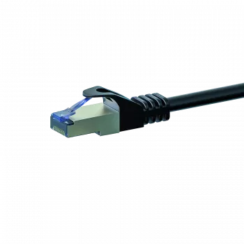DSIT CAT 6a S/FTP LSOH tīkla vads, 15 m, melns