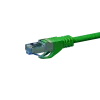 DSIT CAT 6a S/FTP LSOH tīkla vads, 1 m, zaļš