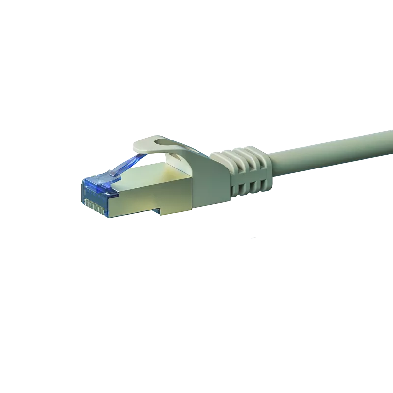 DSIT CAT 6a S/FTP LSOH Patch Cable, 1,5 m, Pelēks