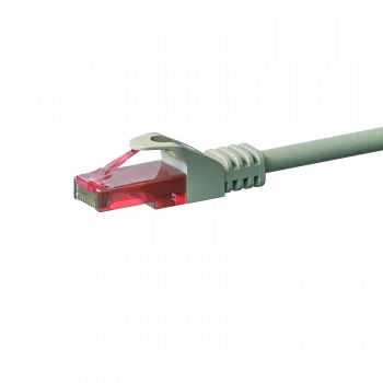DSIT CAT6 U/UTP tīkla vads, 10m, pelēks, 100% varš (DC-61-100)