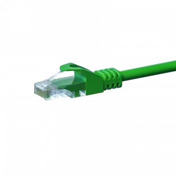 DSIT CAT 5e U/UTP tīkla kabelis, 2m, zaļš, CCA, RJ45, Gigabit Ethernet