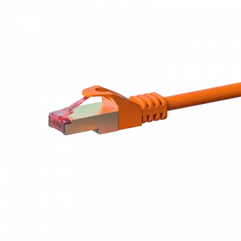 DSIT CAT 6 S/FTP LSOH tīkla vads, 0,5 m, oranžs
