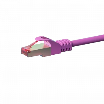 DSIT CAT 6 S/FTP LSOH tīkla vads, 0,5 m, rozā