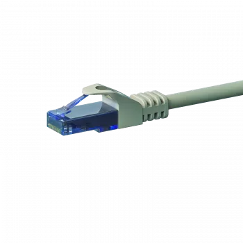 DSIT CAT6a Ethernet vada gabals U/UTP 100% varš 2m pelēks