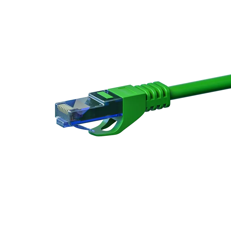 DSIT CAT6a Ethernet Patch Cable 100% Copper U/UTP 20m Zaļš (DC-U6A3-200)