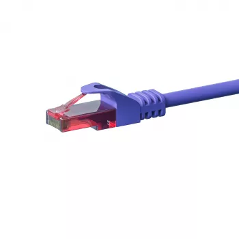 DSIT CAT6 tīkla kabelis U/UTP 50m violets 100% varš - DC-68-500