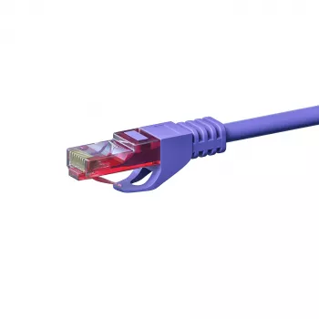 DSIT CAT6 tīkla kabelis U/UTP 50m violets 100% varš - DC-68-500