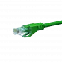 DSIT CAT5e U/UTP Ethernet Patch Cable 0,25 m, zaļš, 100% varš (DC-53-002)