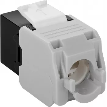 DS-IT CAT6a UTP Keystone tīkla savienotājs - bez instrumentiem - melns (DS-KC-UTP6A-TL-1)