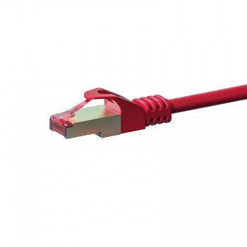 DSIT CAT 6 tīkla kabelis LSOH - S/FTP - 0,50 metri - sarkans