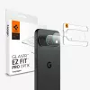 Spigen Optik Pro Glas.tR EZ Fit kameras aizsargs 2 iepakojumā Google Pixel 11, caurspīdīgs