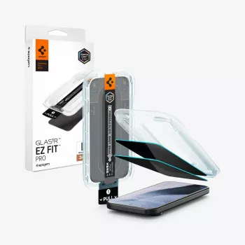 Spigen GLAS.tR EZ Fit Pro AC Privacy ekrāna aizsargs 2 gab. Google Pixel 9 Pro XL / 10 Pro XL / 11 Pro XL