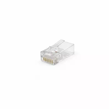 DSIT CAT5e UTP RJ45 savienotājs cietam un savītam vadam, 10 gab.