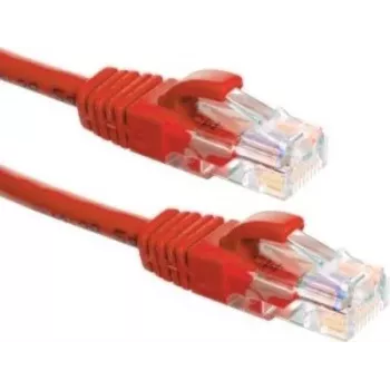 DSIT CAT6a tīkla kabelis 100% varš - U/UTP - 2 metri - sarkans (DC-U6A5-020)