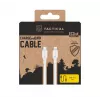 Tactical Stitch Thread USB-C to Lightning kabelis, balts, 1,2 m, pīts neilons, MFi sertificēts