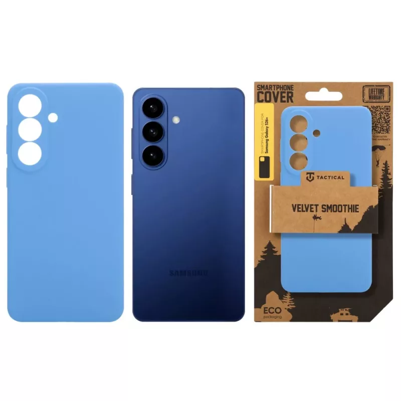Tactical aizmugures vāciņš Velvet Smoothie Galaxy S26+ Avatar Series - Midnight Black