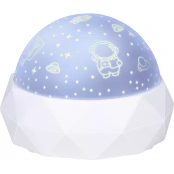 GRUNDIG Star Projector LED nakts gaisma ar rotējošām zvaigznāju projekcijām