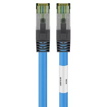 DSIT RJ45 tīkla kabelis S/FTP PiMF CAT 8, zils, 3m