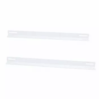 DSIT 19 collu statīva sliedes 450 mm dziļiem sienas skapjiem - baltas