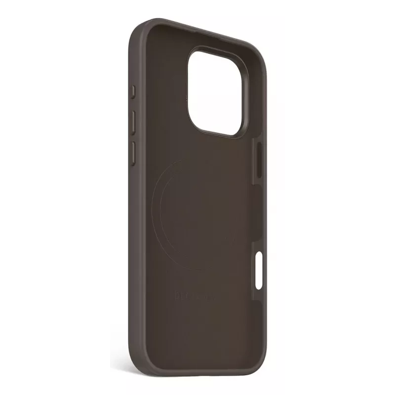 DECODED Antimicrobial Silicone Case iPhone 16 Pro Max MagSafe – melns