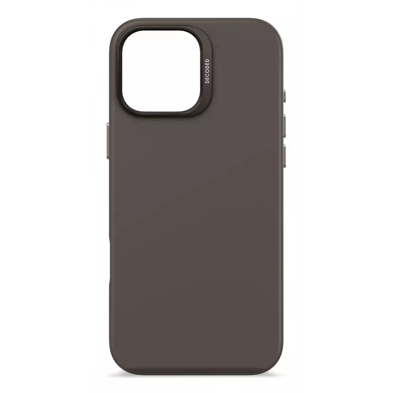 DECODED Antimicrobial Silicone Case iPhone 16 Pro Max MagSafe – melns