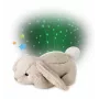 Cloud b Twilight Buddies zaķa plīša nakts gaismas projektors bēšs
