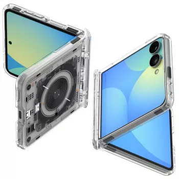SPIGEN Ultra Hybrid Pro MagSafe maciņš Samsung Galaxy Z Flip8 Neo One – caurspīdīgs