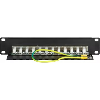 DSIT DS-10Patch6-12FTP 10 collu 12 portu FTP CAT6 sadales panelis
