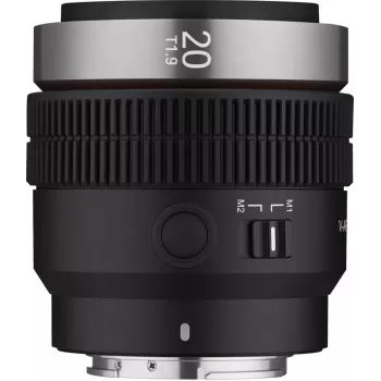 Objektīvs Samyang V-AF 20mm T1.9 paredzēts Sony (F1213506101)