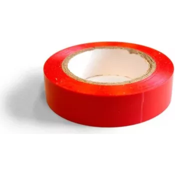 DSIT DC-Tape-Red 10m sarkana PVC elektroizolācijas lente 19mm
