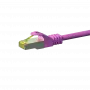 DSIT Cat.7 S/FTP PiMF RJ45 tīkla kabelis, rozā, 3m